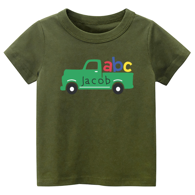 Truck-abc Personalized School Shirt