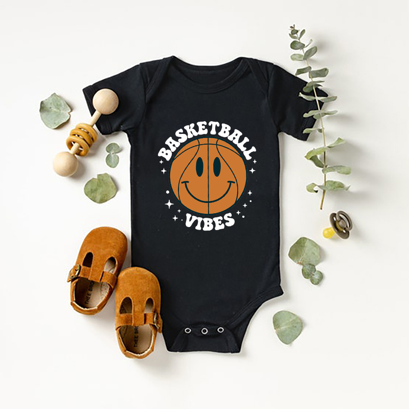 Basketball Vibes Bodysuit For Baby
