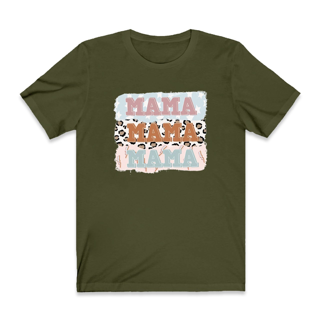 Vintage Stitching Mom Shirts