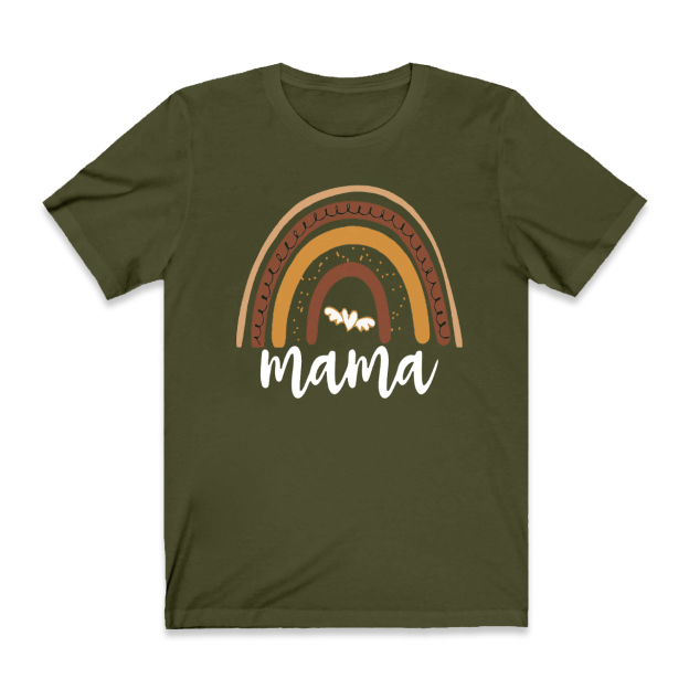 Bohemian Rainbow Mom Shirts