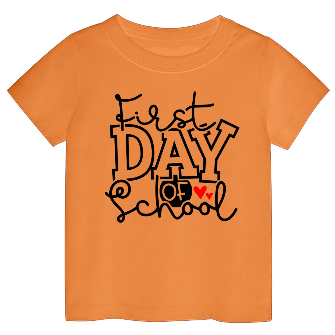 First Day Of School Cute Design Shirt For Kids