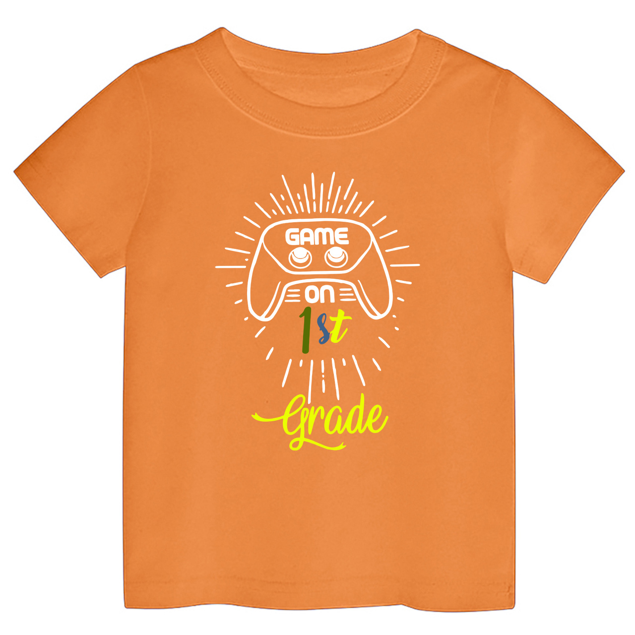  Personalized Game On 1st Grade Back To School T-shirt