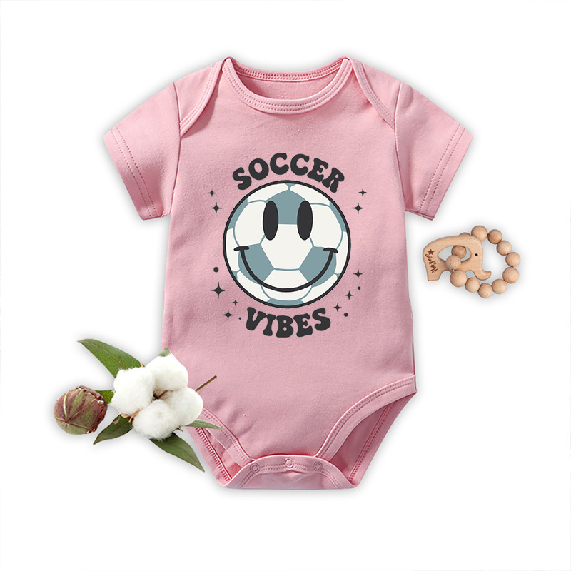 Soccer Vibes Bodysuit For Baby