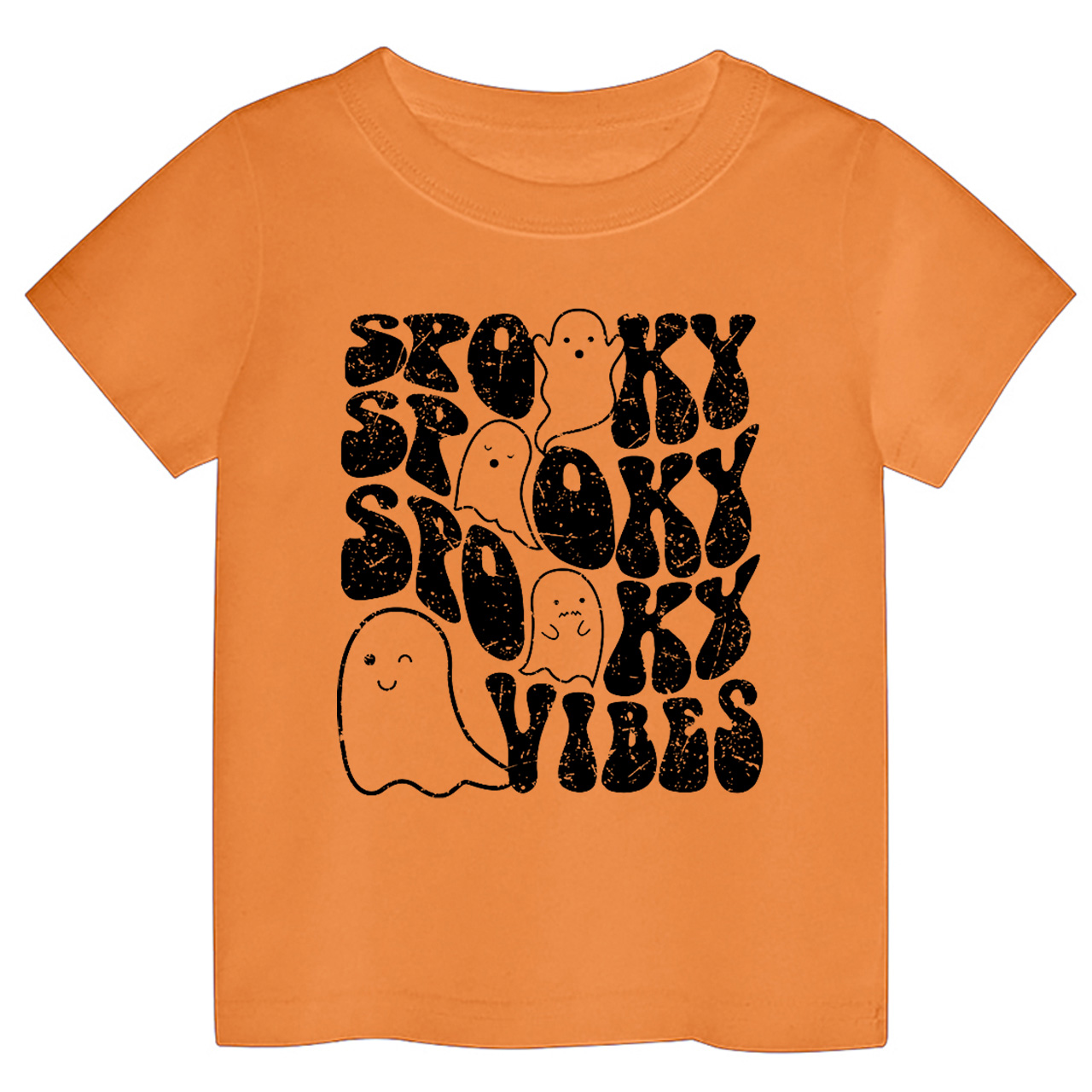 Spooky Vibes Retro Toddler Shirt