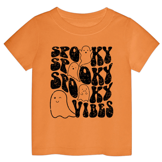 Spooky Vibes Retro Toddler Shirt