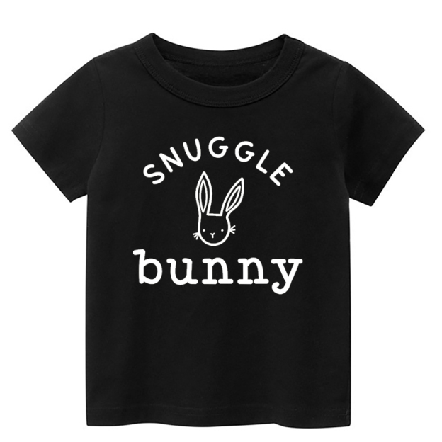 Snuggle Bunny Easter Kids T-Shirt