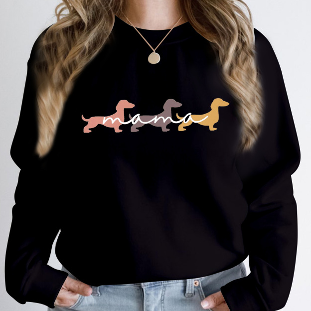 Cute Dachshund Mom Sweatshirt