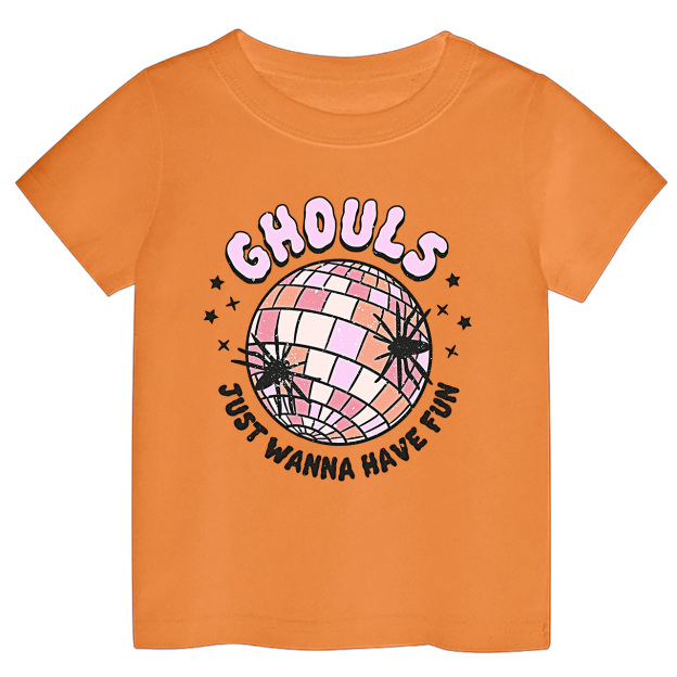 Ghouls Just Wanna Have Fun Kids Halloween T-shirt
