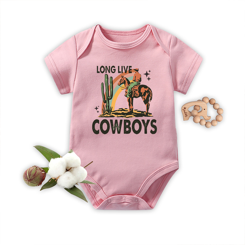 Long Live Cowboys Bodysuit For Baby