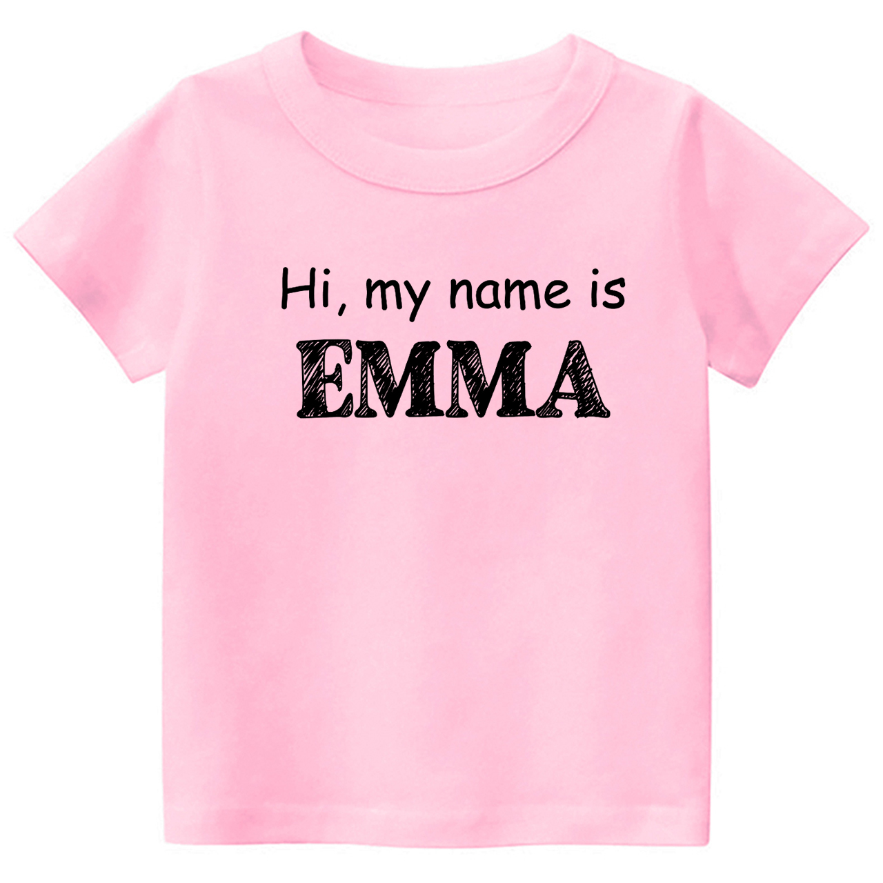 Personalized Name Self Introduction Back To School Kids Shirt