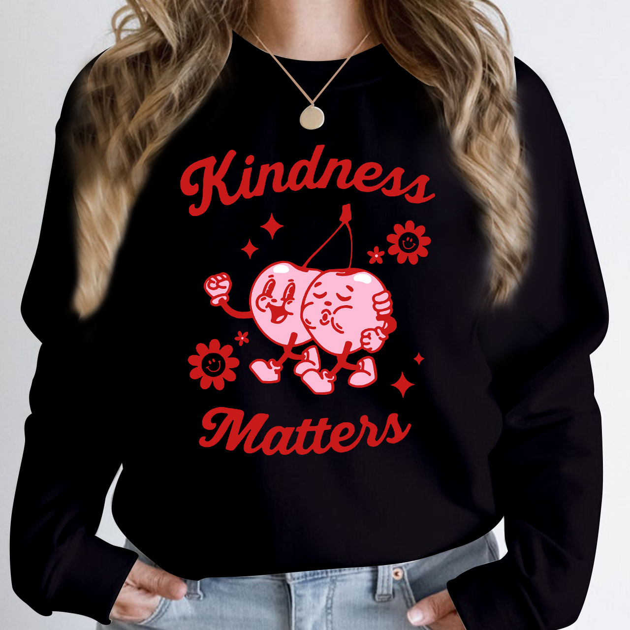 Kindness Matters Retro Sweatshirt