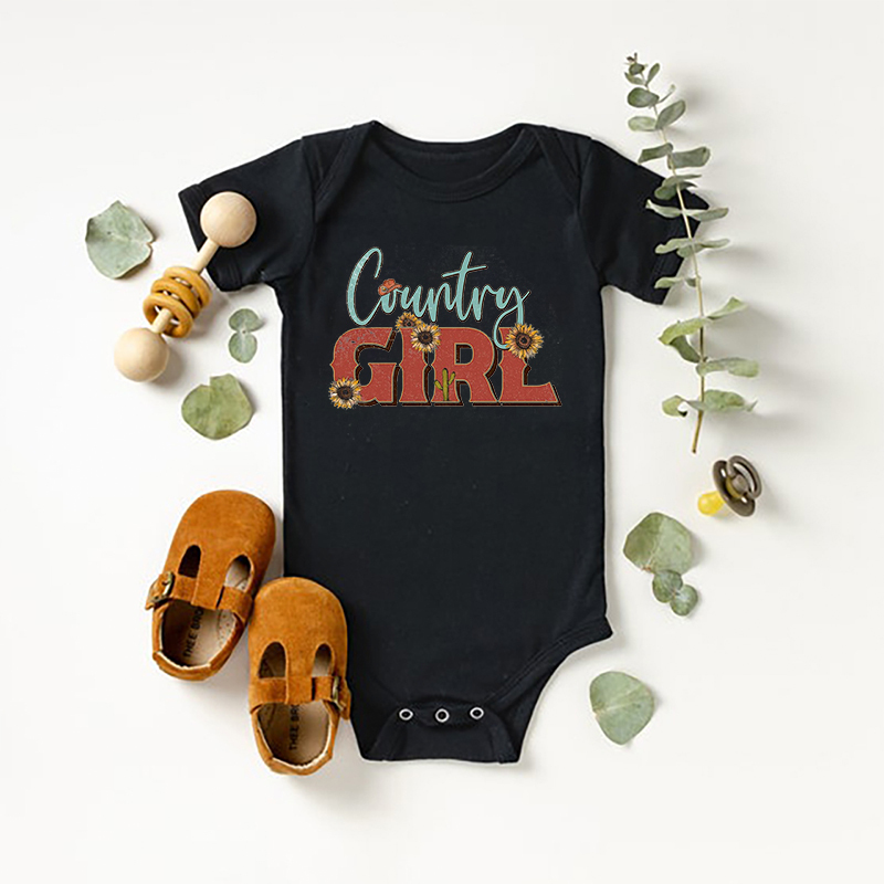 Country Girl Bodysuit For Baby