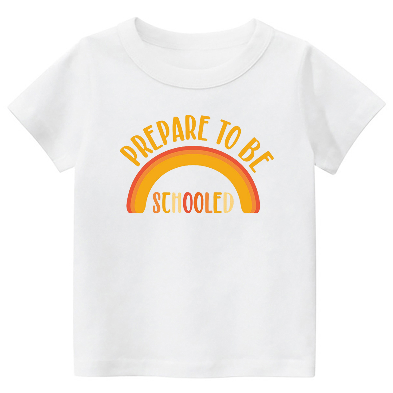 Prepare To Be Schooled Back To School Kids Shirt