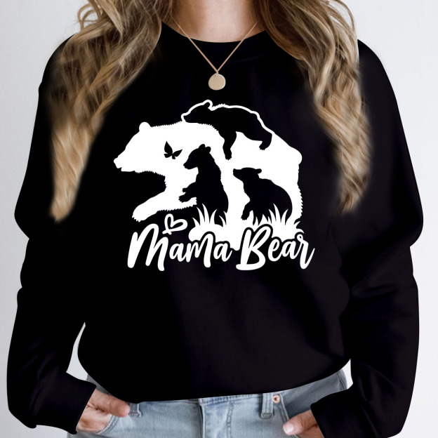 Three Cubs Mama Bear Sweatshirt