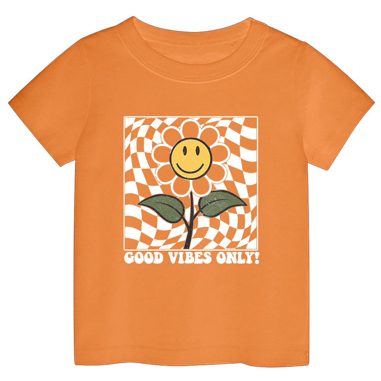 Retro Daisy  Good Vibes Toddler Shirt