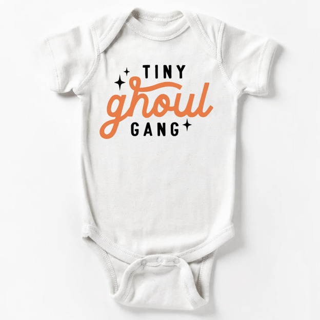 Tiny Ghoul Gang Halloween Baby Bodysuit