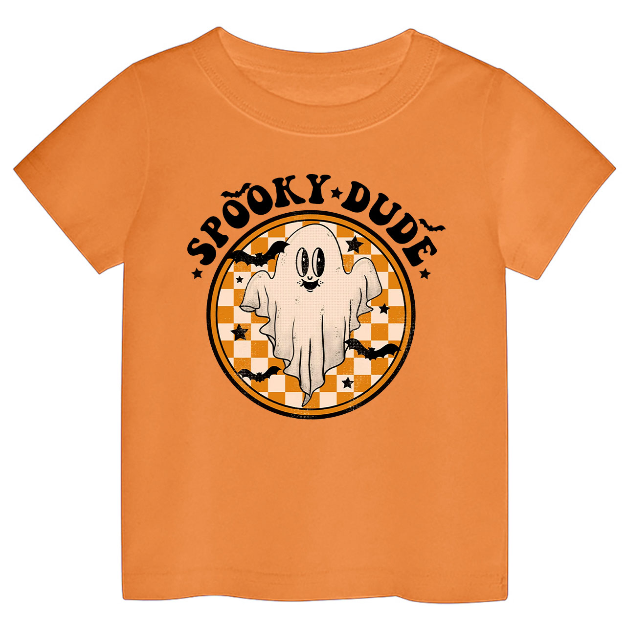 Retro Halloween Spooky Dude Fall Toddler Tees
