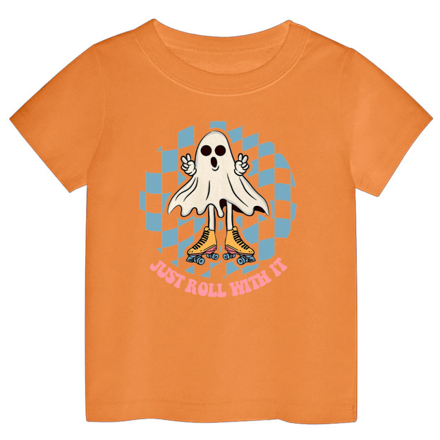 Just Roll With It Halloween Toddler Shirt