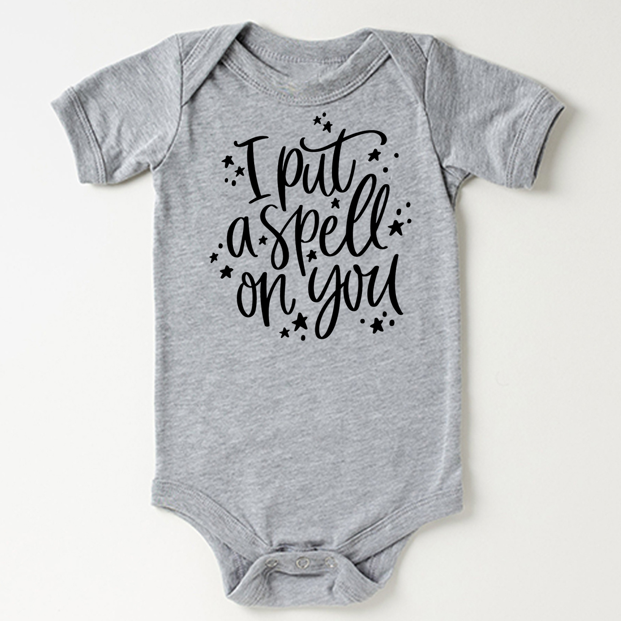 I Put A Spell On You Halloween Baby Bodysuit