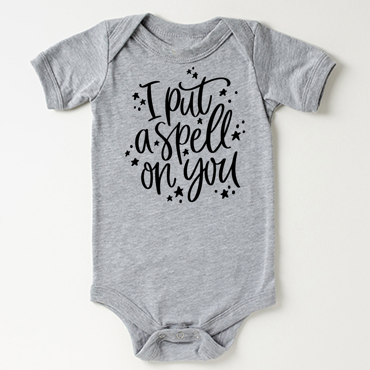 I Put A Spell On You Halloween Baby Bodysuit