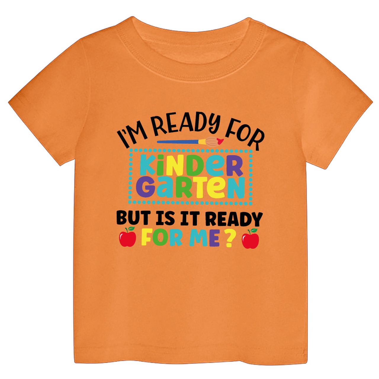 I'm Ready For Kindergarten Back To School Kids Shirts