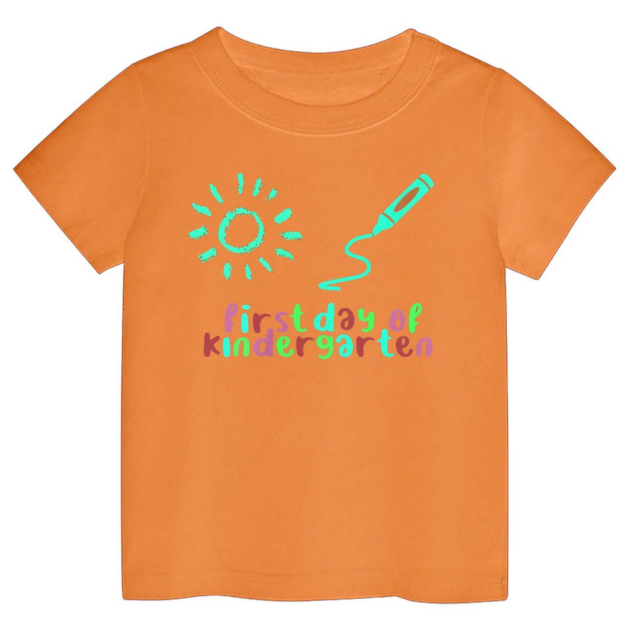 First Day Of Kindergarten Back To School Kids Shirts
