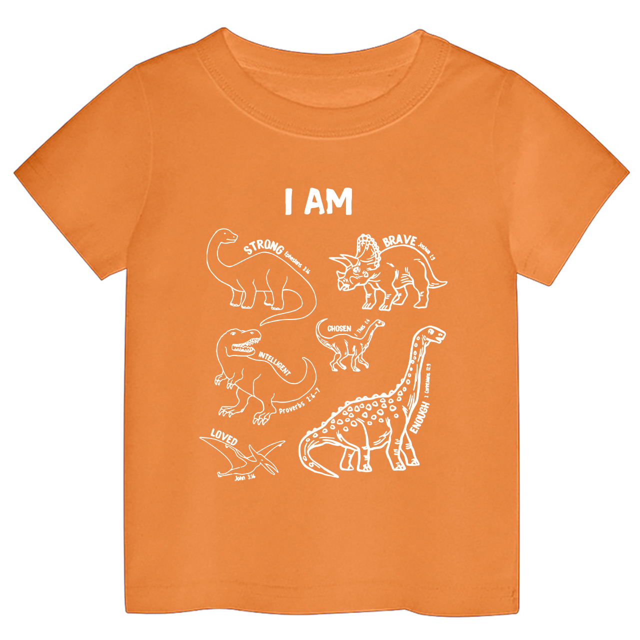 Dinosaurs Affirmation Words Kids Shirt