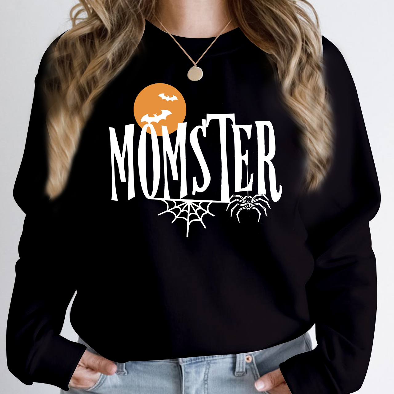 Momster Halloween Gift Sweatshirt