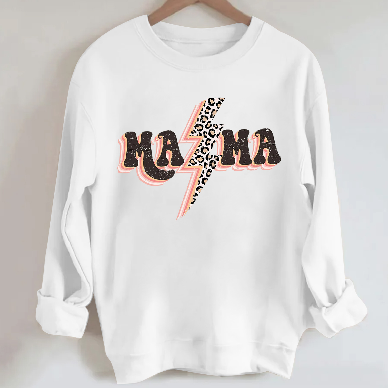 Retro Mama Lighting Vintage Inspired Sweatshirt