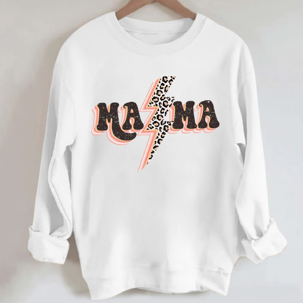 Retro Mama Lighting Vintage Inspired Sweatshirt