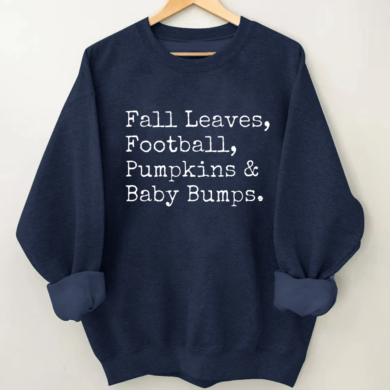 Football Pumpkins And Baby Bumps Sweatshirt For Mama