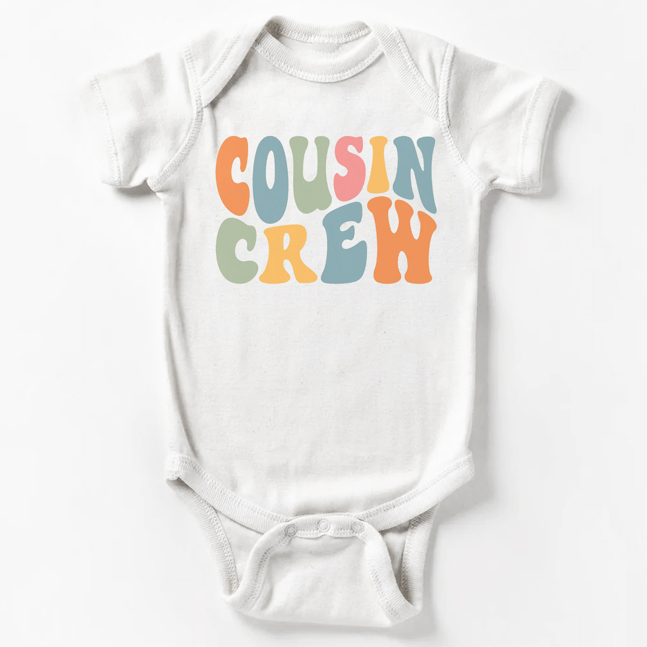 Retro Cousin Crew Bodysuit For Baby