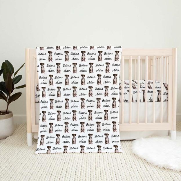 Personalized Pet+ me  Blanket 