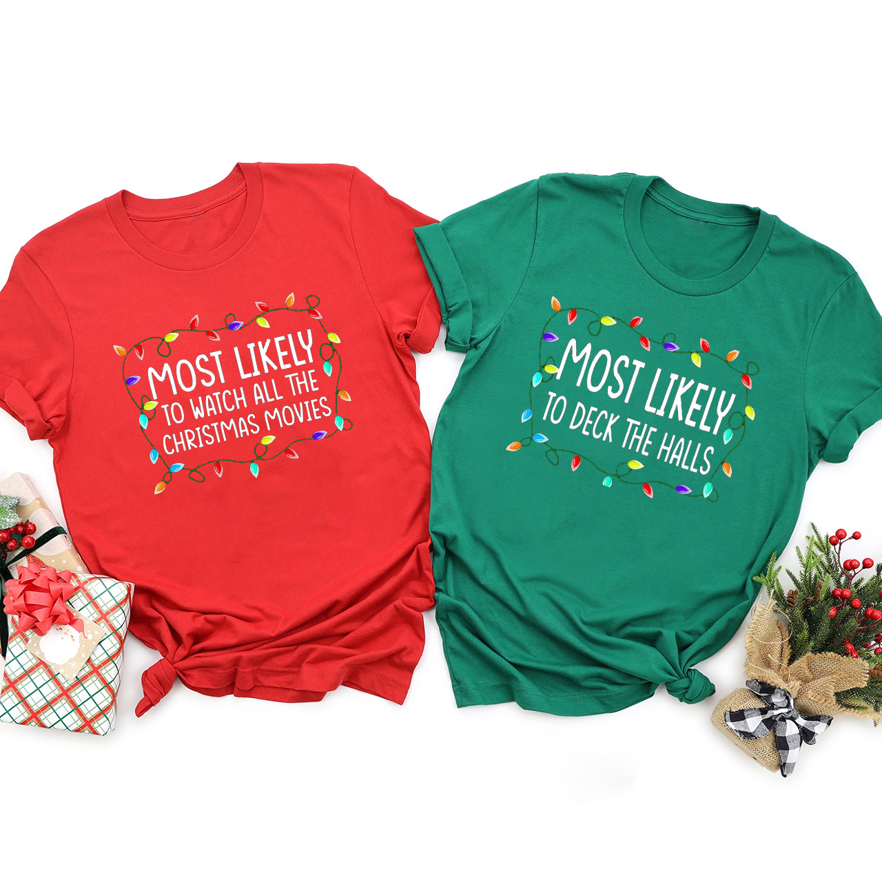 Most Likely To Christmas Funny Party Shirt For Family