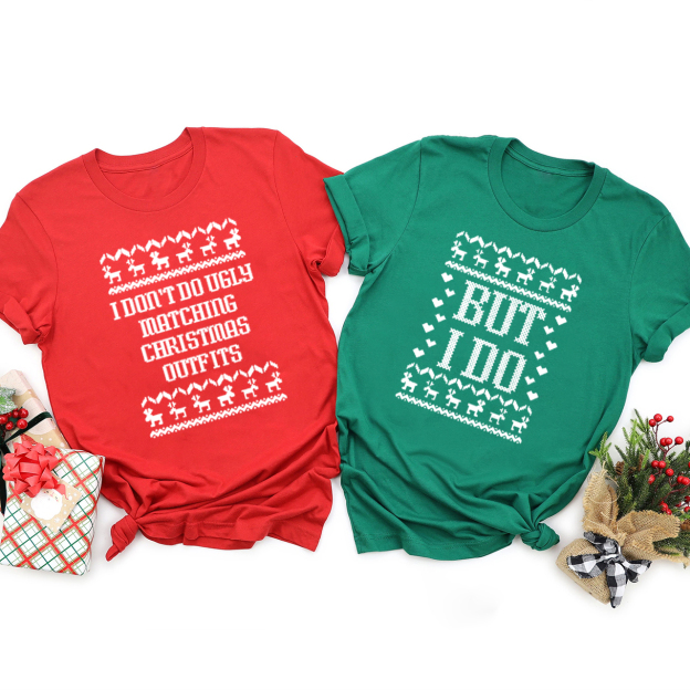But I Do Christmas Family Matching Shirt