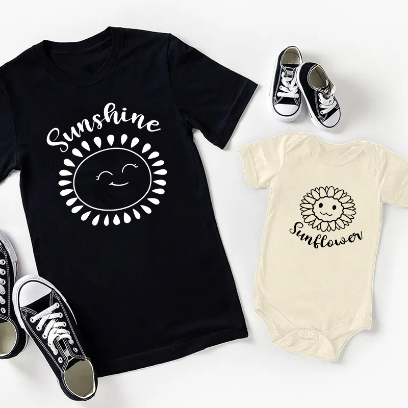 Sunshine and Sunflower Mom&Me Shirt