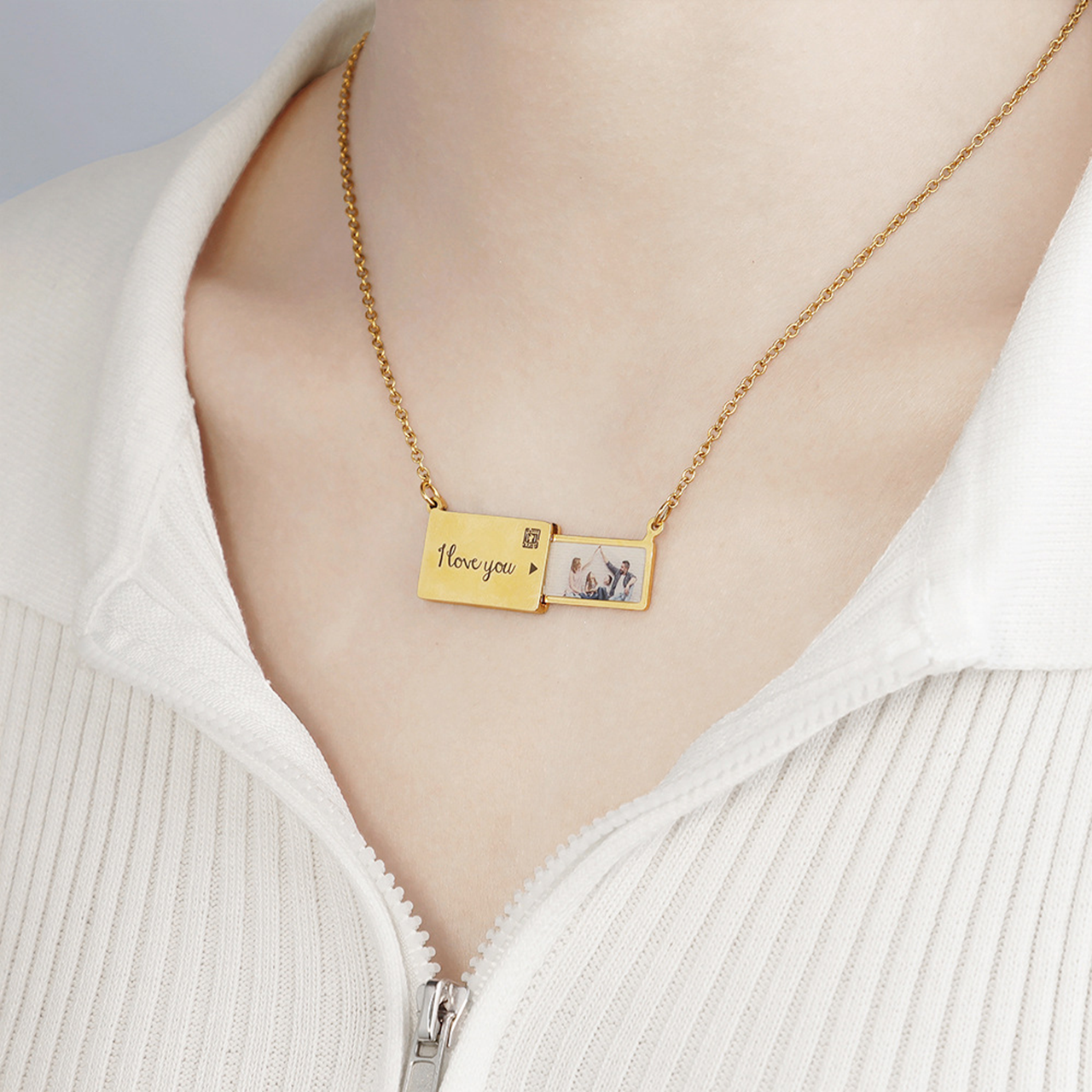 Personalized Photo Necklace
