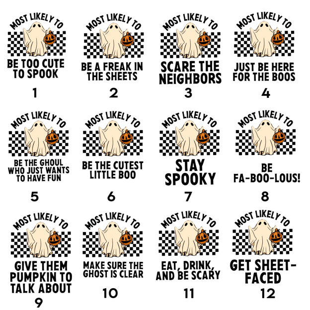 Matching Family Halloween Shirts Most Likely To