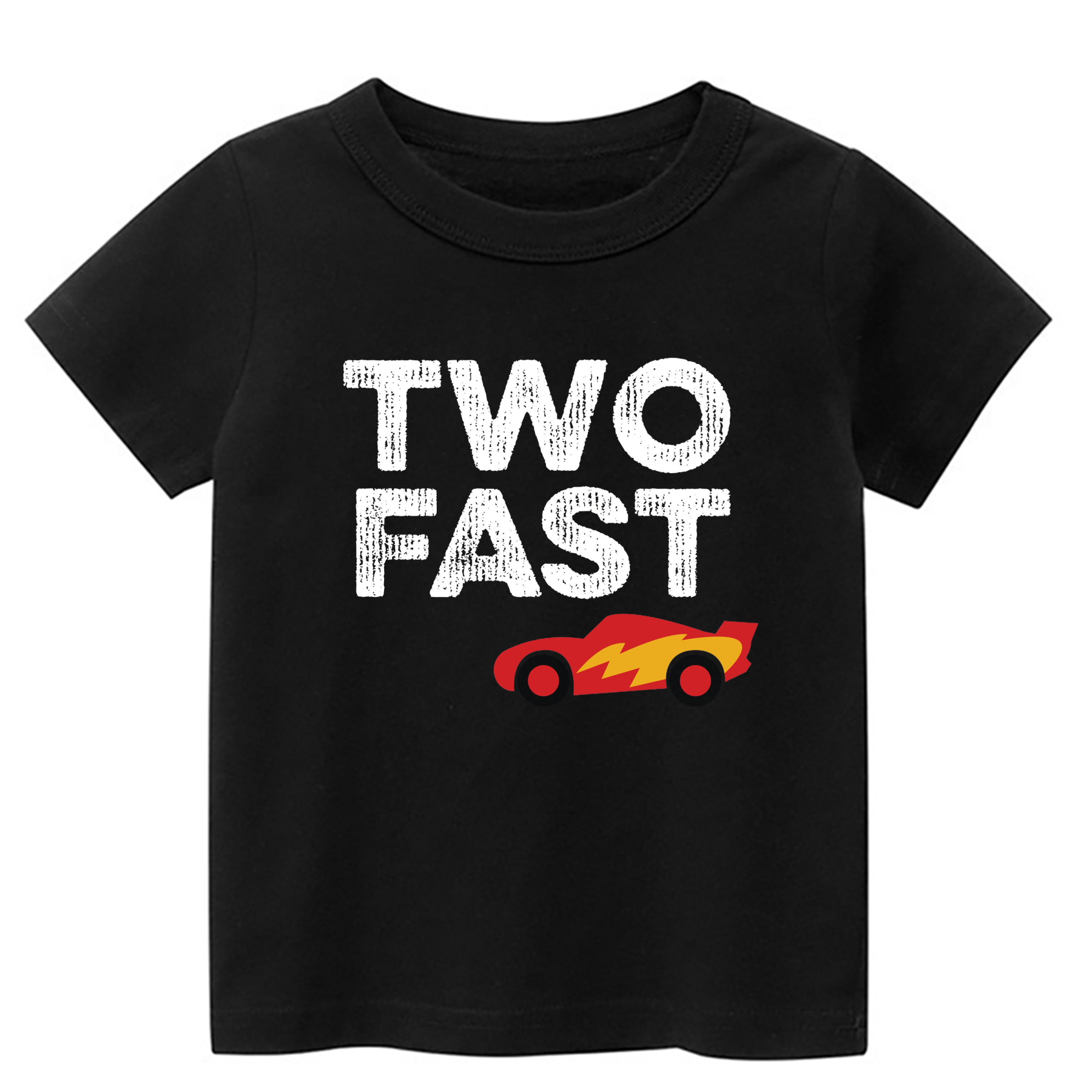 2nd Birthday Two Fast Kids Shirt