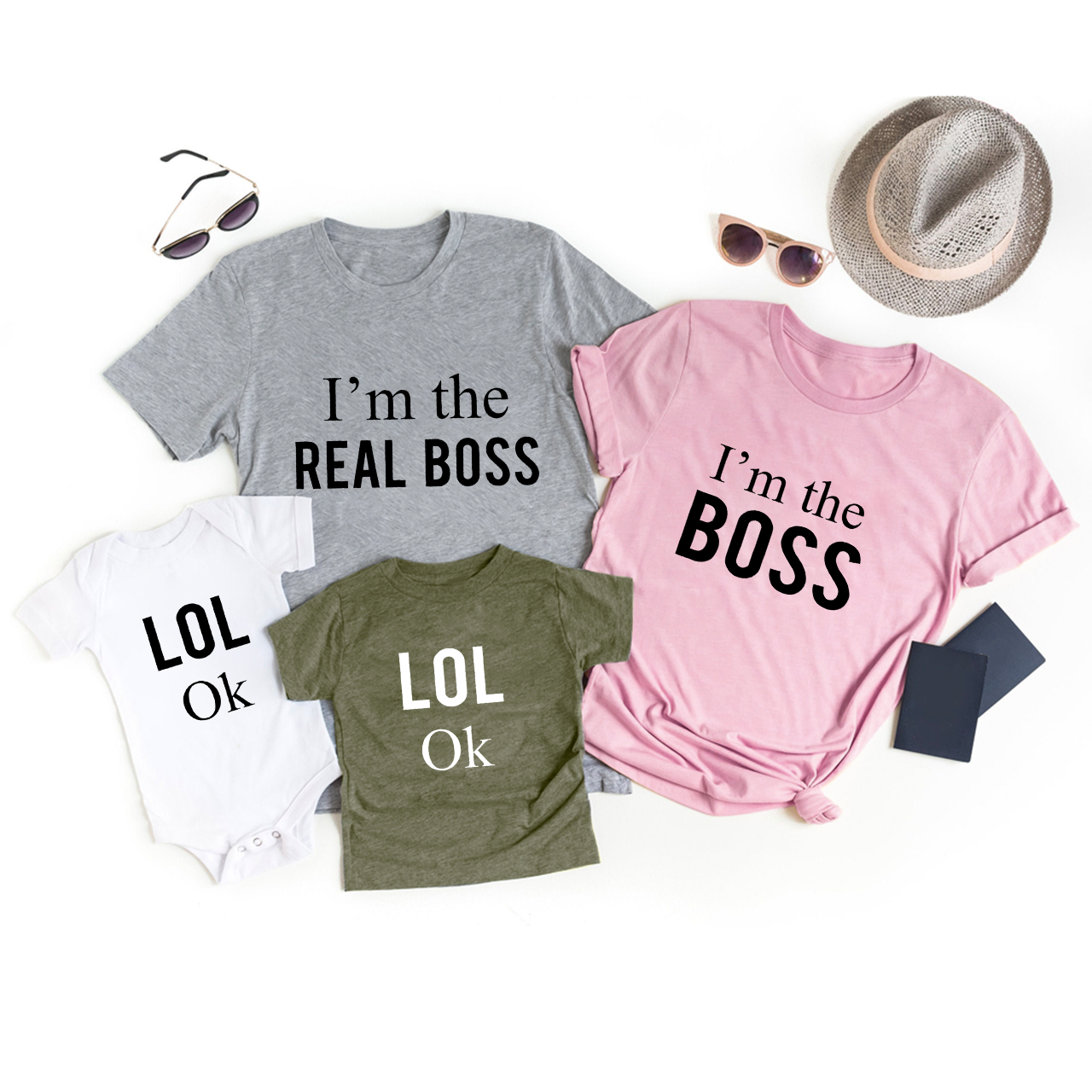 Dad Mom And Baby Matching Family Shirts