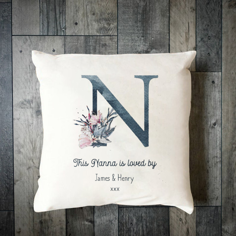 Personalized Pillowcase Florals