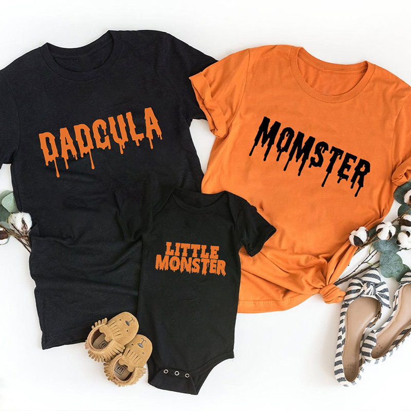 Momster Dadcula Family Halloween Matching Shirt 