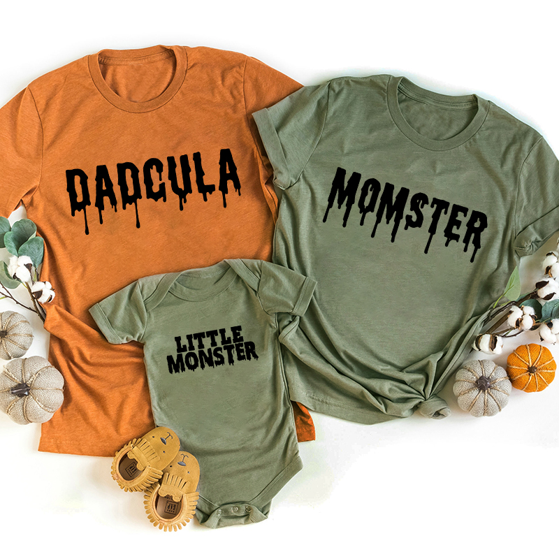 Momster Dadcula Family Halloween Matching Shirt 