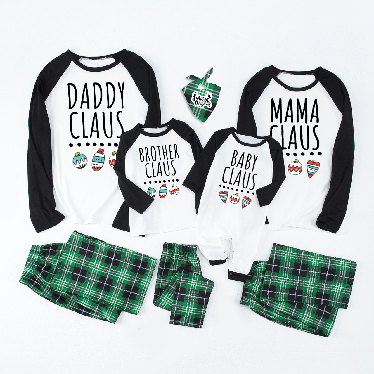 Claus Family Christmas Family Matching Pajamas