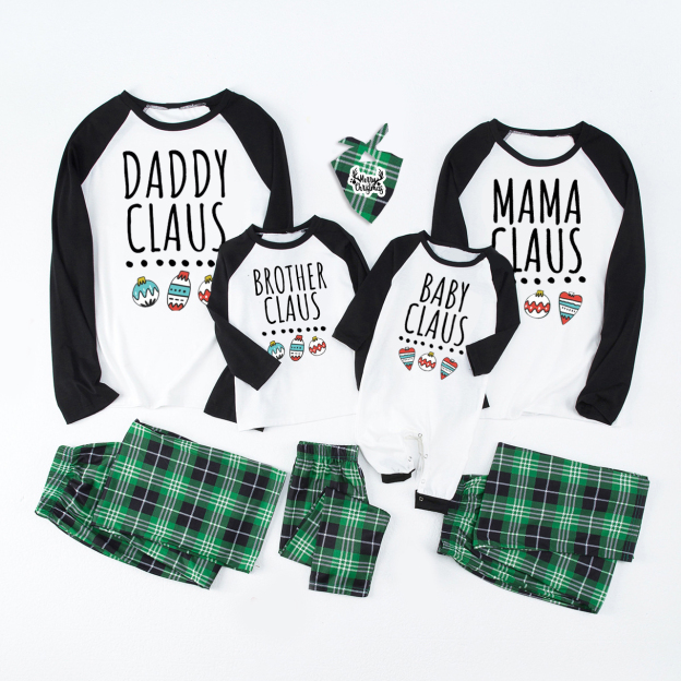 Claus Family Christmas Family Matching Pajamas