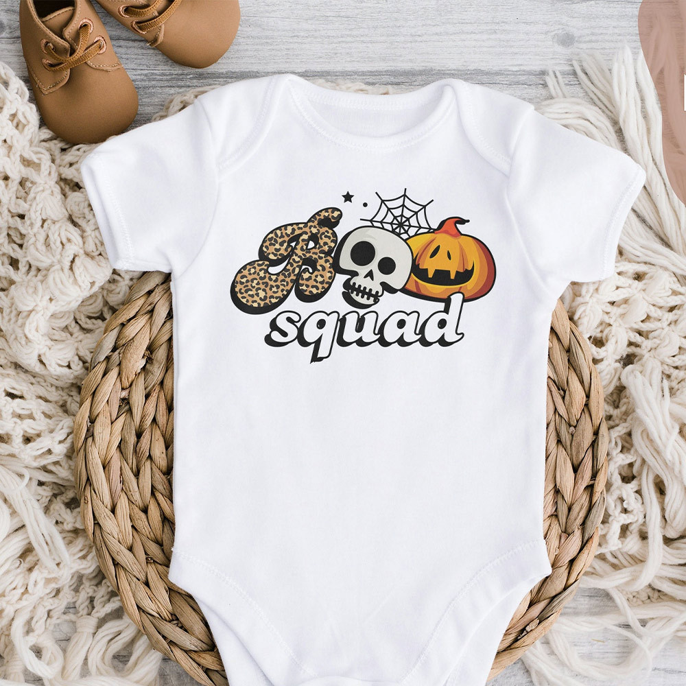Boo Squad Halloween Bodysuits