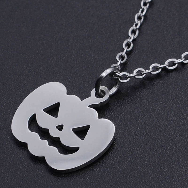 Dainty Pumpkin Halloween Gift Necklace Pumpkin Jewelry
