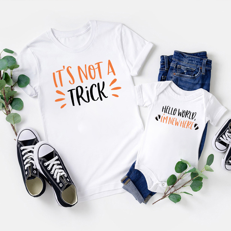 Couples Halloween Pregnancy Announcement Shirts