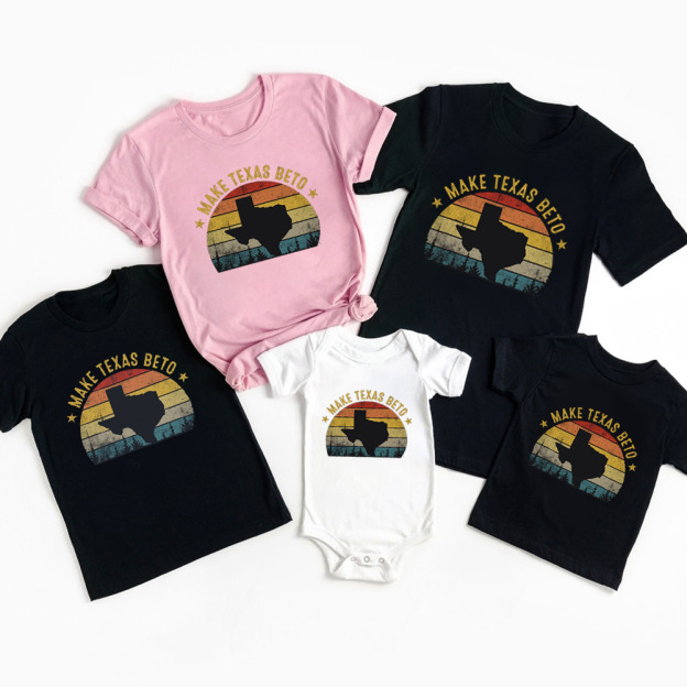Vintage Texas Family Matching Shirts
