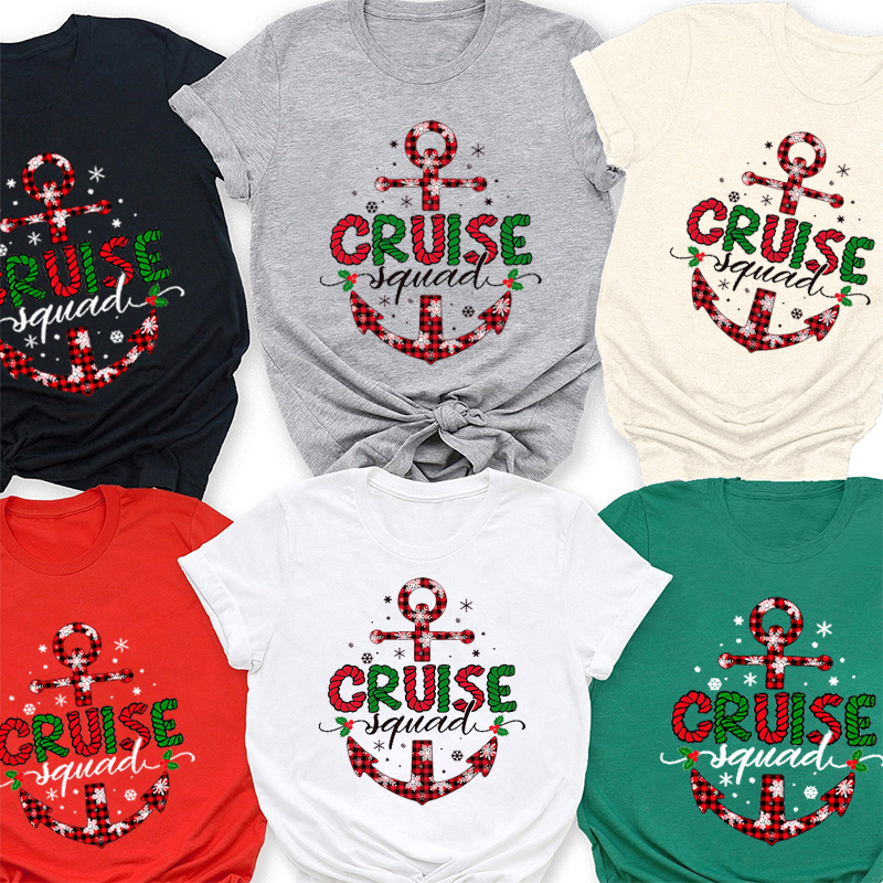 Cruise Squad Christmas Family Matching Shirt